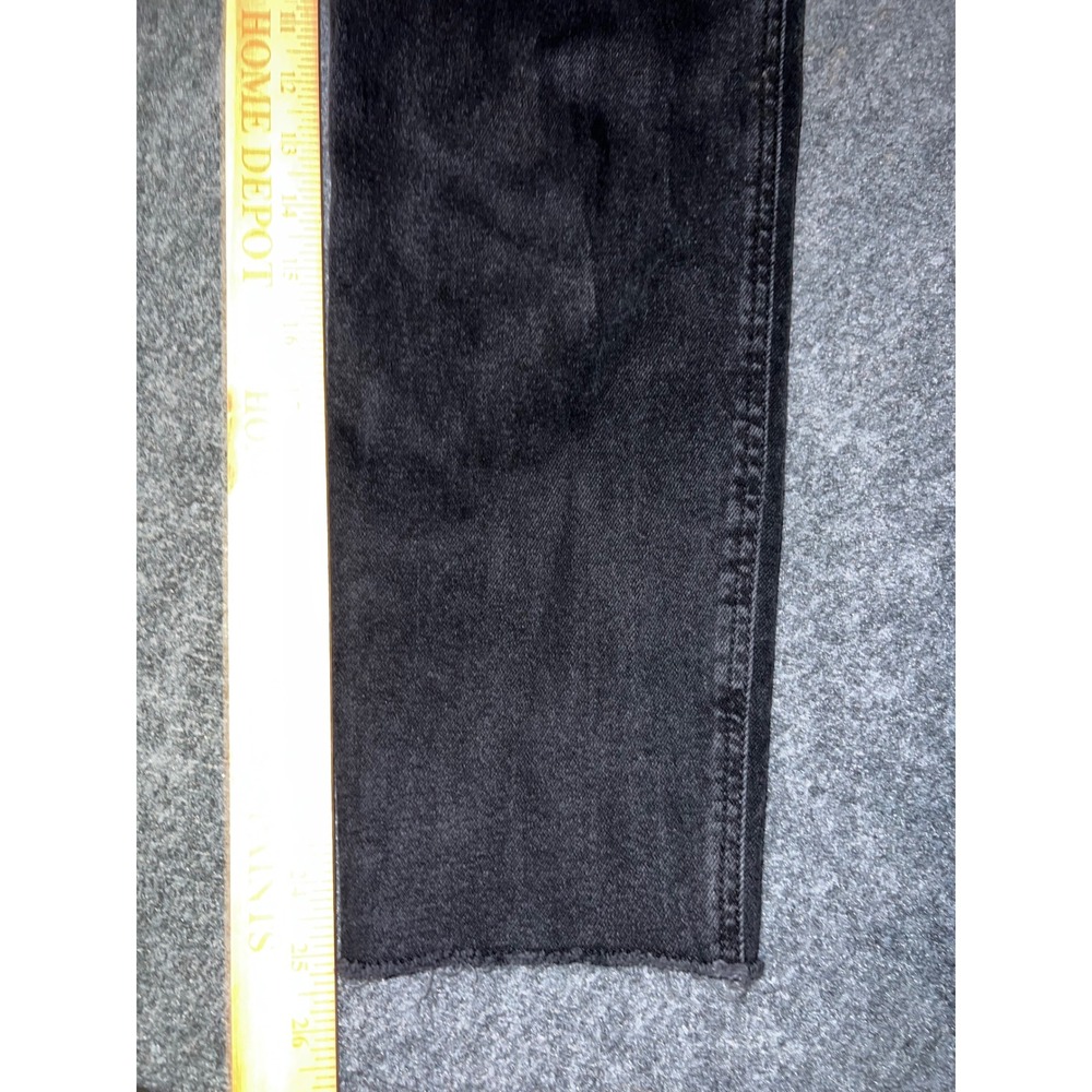 Hollister Ultra High-Rise Mom Jeans Black Vintage Stretch Size 5R W27 L27 - Picture 2 of 7